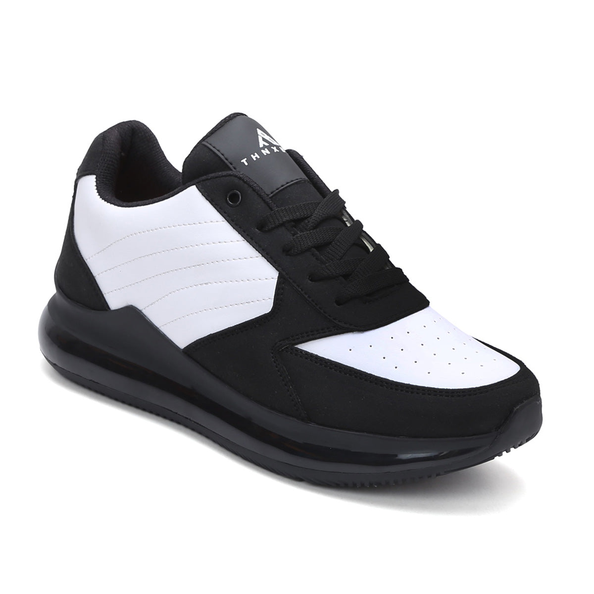 Black WhiteMen's-Casual-Bomber-Running-Stylish-Shoes-(BOMBER)