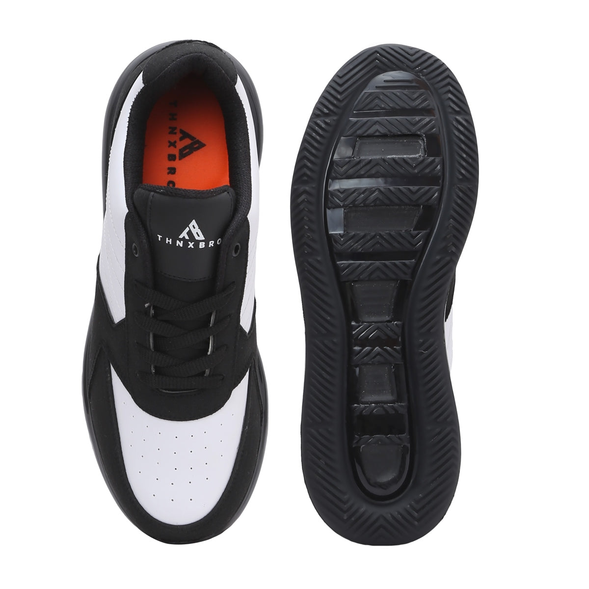 Black WhiteMen's-Casual-Bomber-Running-Stylish-Shoes-(BOMBER)