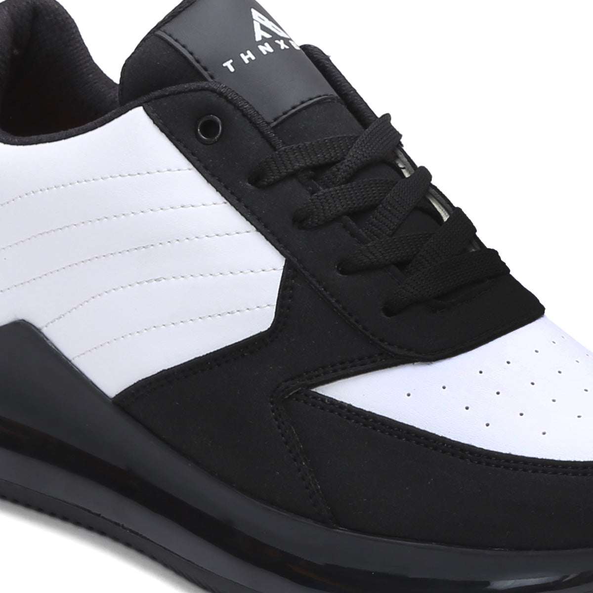 Black WhiteMen's-Casual-Bomber-Running-Stylish-Shoes-(BOMBER)