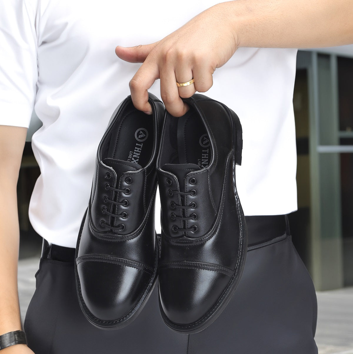 Men's Police Stylish Shoes with laces (Forte)