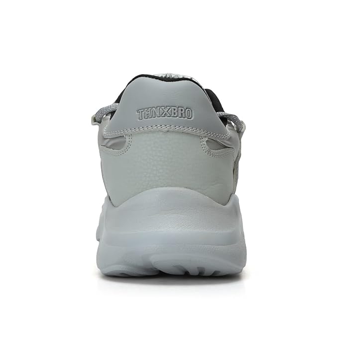 GreyMen's Casual Lace-Up Lightweight Running Shoes